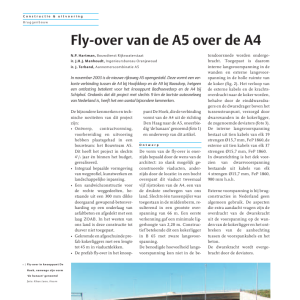 Fly-over van de A5 over de A4