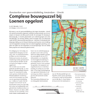 Complexe bouwpuzzel bij Loenen opgelost