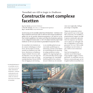 Constructie met complexe facetten