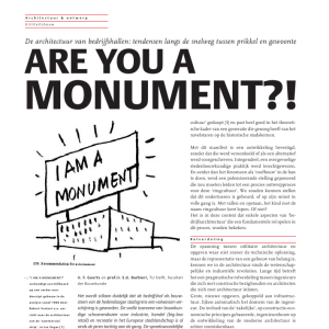 Are you a monument