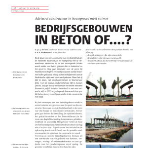 Bedrijfsgebouwen in beton of