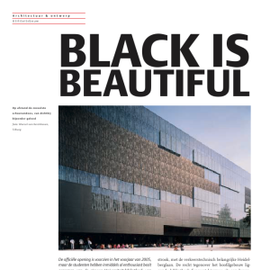 Black is beautiful