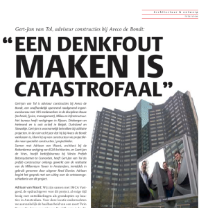 Een denkfout maken is catastrofaal