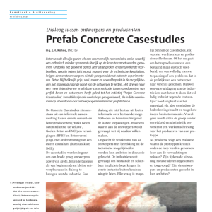 Prefab Concrete Casestudies