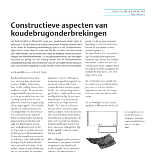 Constructieve aspecten van koudebrugonderbrekingen