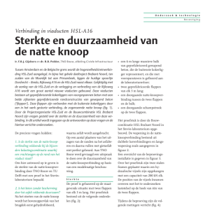 Sterkte en duurzaamheid van de natte knoop
