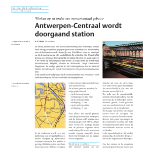 Antwerpen-Centraal wordt doorgaand station