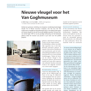 Nieuwe vleugel voor het Van Goghmuseum