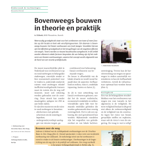 Bovenweegs bouwen in theorie en praktijk