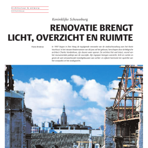 Renovatie brengt licht, overzicht en ruimte