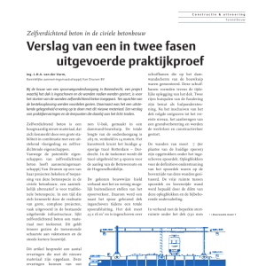 Verslag van een in twee fasen uitgevoerde praktijkproef