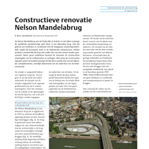 Constructieve renovatie Nelson Mandelabrug