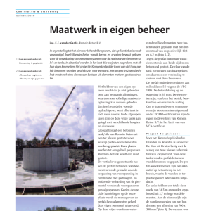 Maatwerk in eigen beheer