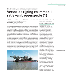 Versnelde rijping en immobilisatie van baggerspecie