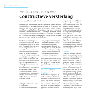 Constructieve versterking