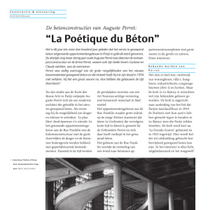 La Poétique du Béton