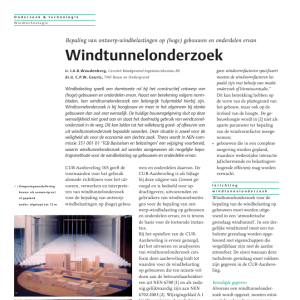 Windtunnelonderzoek