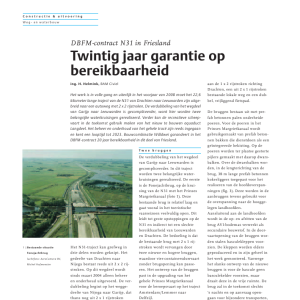 Twintig jaar garantie op bereikbaarheid