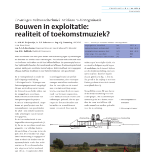 Bouwen in exploitatie-realiteit of toekomstmuziek