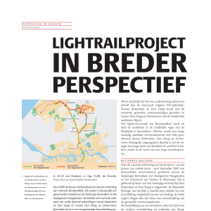 Lightrailproject in breder perspectief
