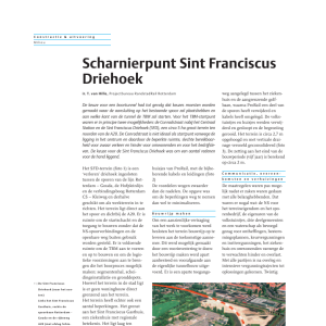 Scharnierpunt Sint Franciscus Driehoek