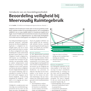 Beoordeling veiligheid bij Meervoudig Ruimtegebruik