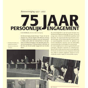 Betonvereniging 1927-2002