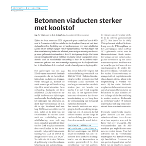 Betonnen viaducten sterker met koolstof