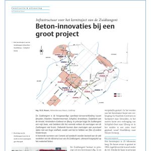 Beton-innovaties bij een groot project