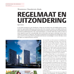 Woontorens Chasséterrein Breda