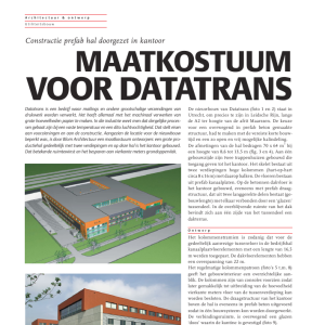 Maatkostuum voor datatrans