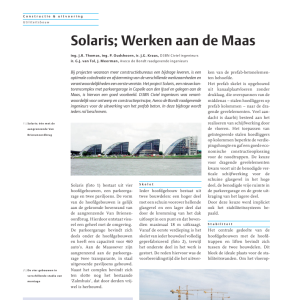 Solaris - Werken aan de Maas