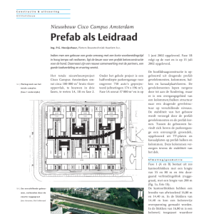 Prefab als leidraad - Nieuwbouw Cisco Campus