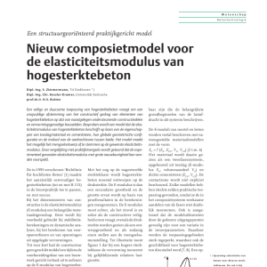 Nieuw composietmodel voor elasticiteitsmodulus hsb