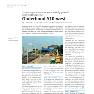 Onderhoud A10-west