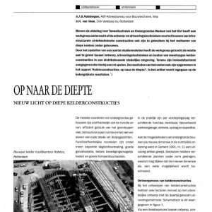 Op naar de diepte
