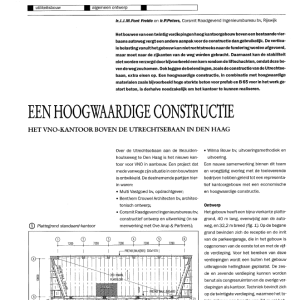 Een hoogwaardige constructie