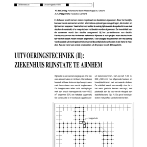 Uitvoeringstechniek (II)