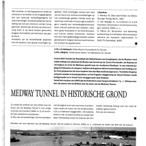 Reactie Medway tunnel in historische gr