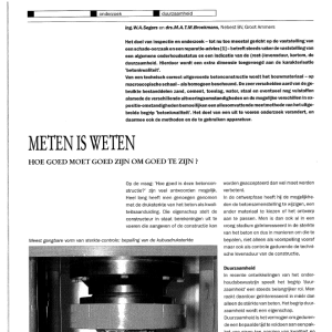Meten is weten