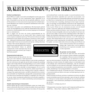 3D kleur en schaduw