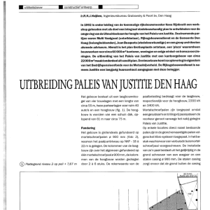 Uitbreiding Paleis van Justitie Den Haag