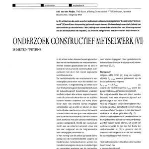 Onderzoek constructief metselwerk