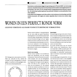 Wonen in een perfect ronde vorm