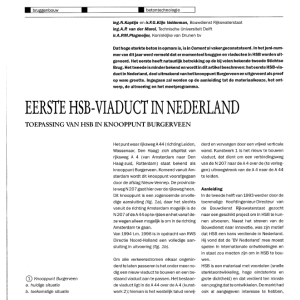 Eerste HSB-viaduct in Nederland