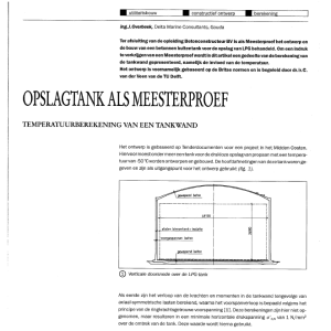 Opslagtank als meesterproef