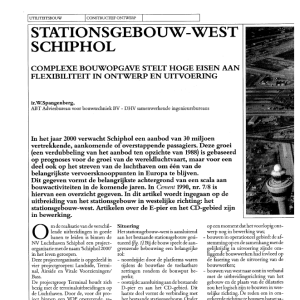 Stationsgebouw-West Schiphol