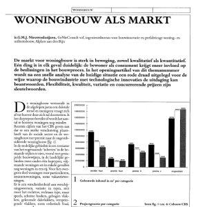 Woningbouw als markt
