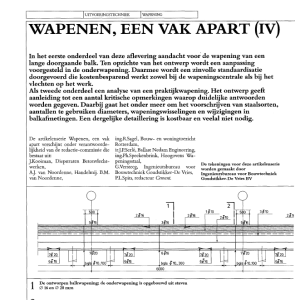 Wapenen, een vak apart (IV)