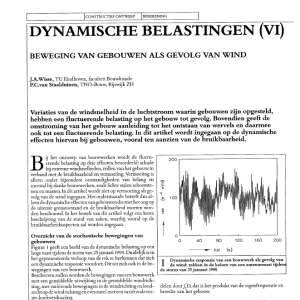 Dynamische belastingen (VI)